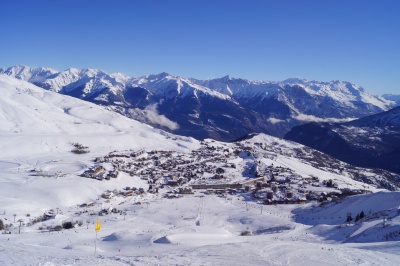 Centrale agence La Toussuire coming by car to La Toussuire