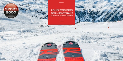 Centrale agence La Toussuire Sport 2000 snowboard rental