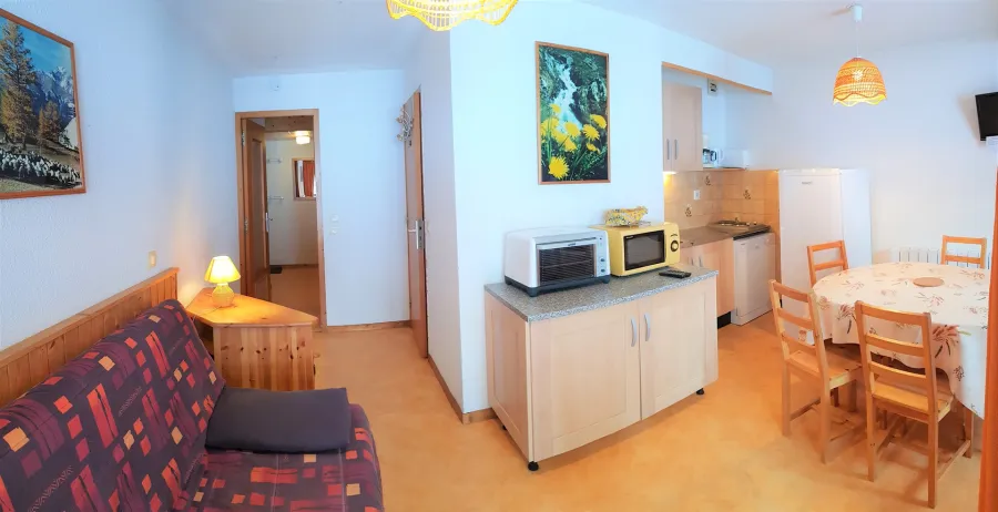 GENTIANE193 / 2 rooms (1 bedroom) / 5 people