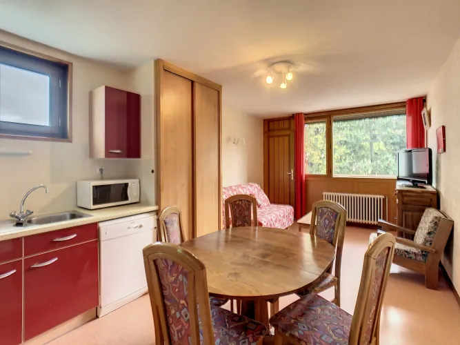 GENTIANA16 / 2 rooms (1 bedroom) / 5 people